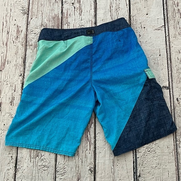 O'Neill Board Shorts Blue Men's Swim Trunks Swimwear - Picture 2 of 7